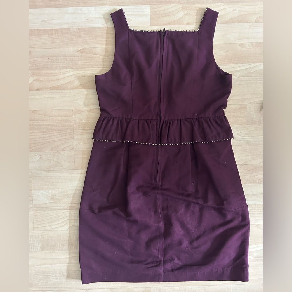 See By Chloe Purple Peplum Dress - Picture 2 of 7